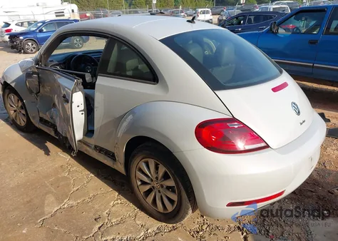 2017 Volkswagen Beetle #Pinkbeetle/1.8T Classic/1.8T S from USA, damaged, VIN 3VWF17AT7HM624005